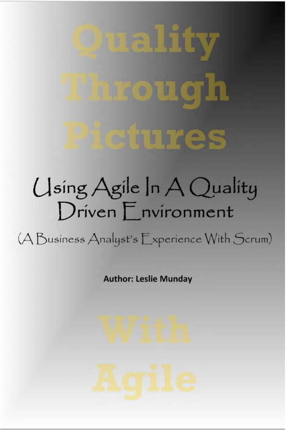 Using Agile In A Quality Driven Environment: A Business Analyst’s Experience With Scrum