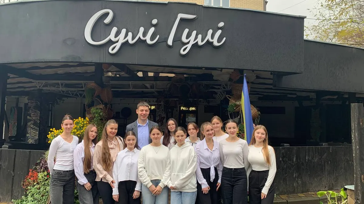 Цикл занять від стейкхолдера, професіонала-практика, випускника спеціальності «Готельно-ресторанна справа» Олександра Батієвича: заняття-екскурсія у ресторан грузинської кухні «Сулі Гулі»