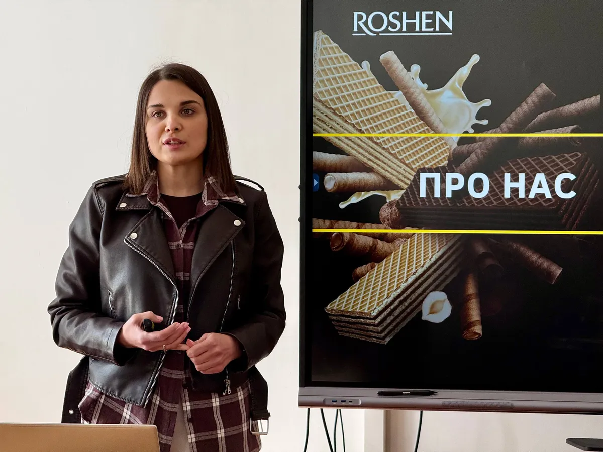 Зустріч здобувачів освіти з представниками корпорації ROSHEN