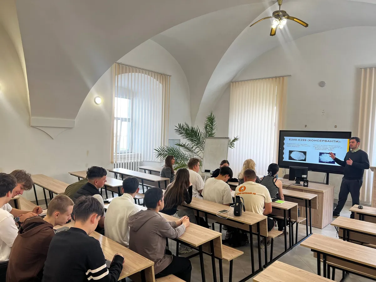 Практикоорієнтоване заняття здобувачів ОПП «Харчові технології» від випускника