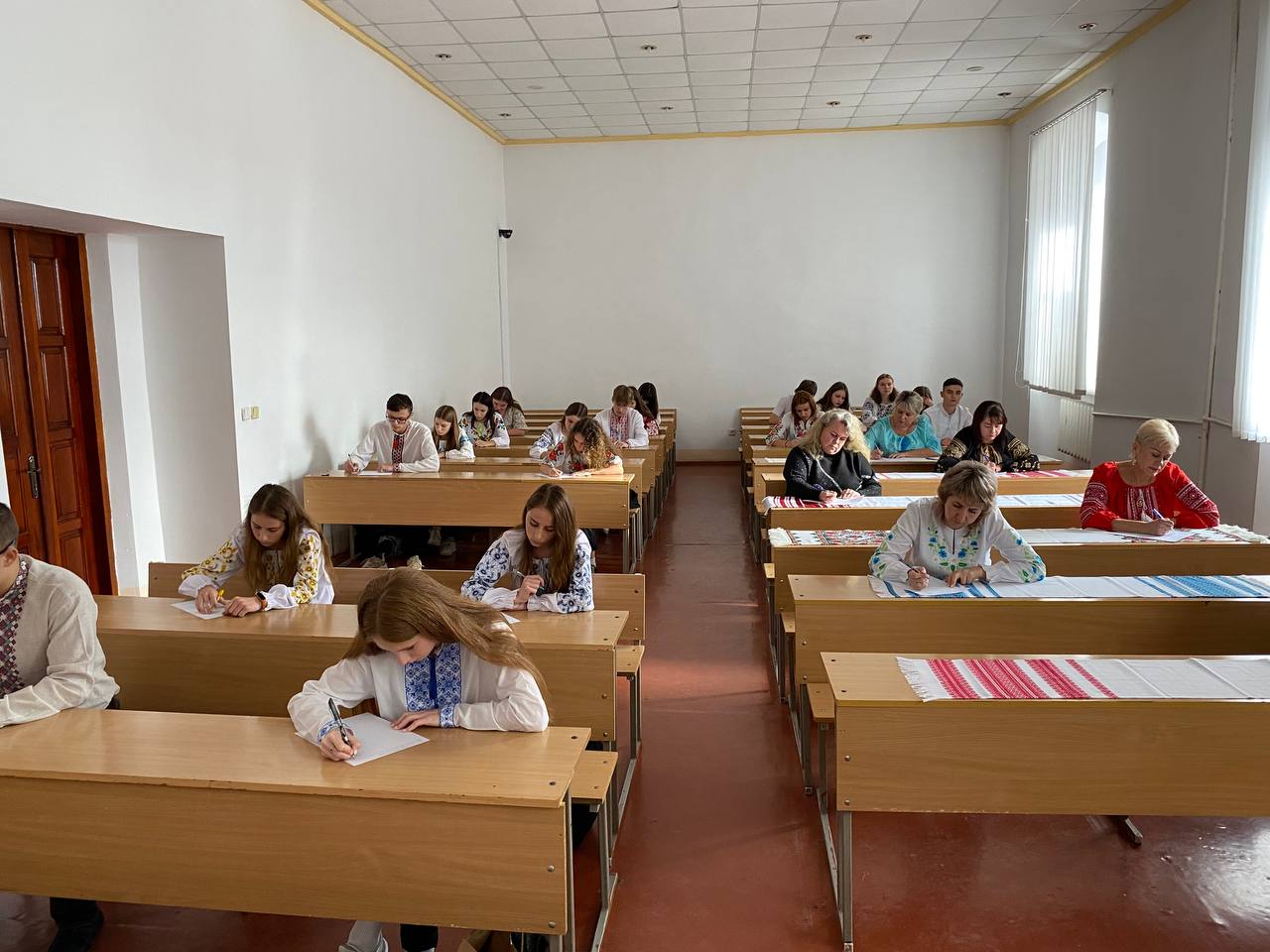 Участь викладачів і здобувачів освіти в написанні 23 Всеукраїнського радіодиктанту