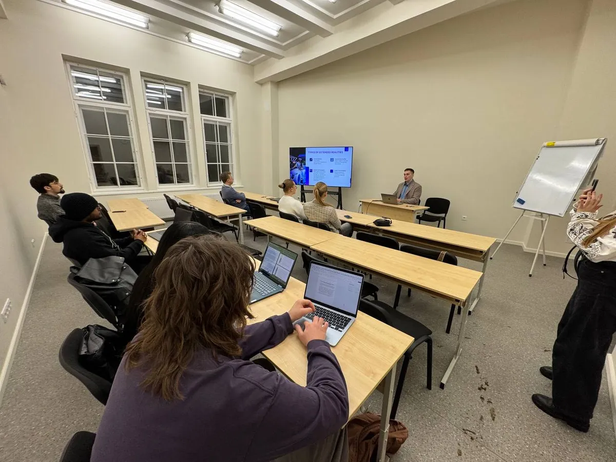 Інноваційні технології в гостинності: воркшоп про AR/VR у межах академічної мобільності Erasmus+